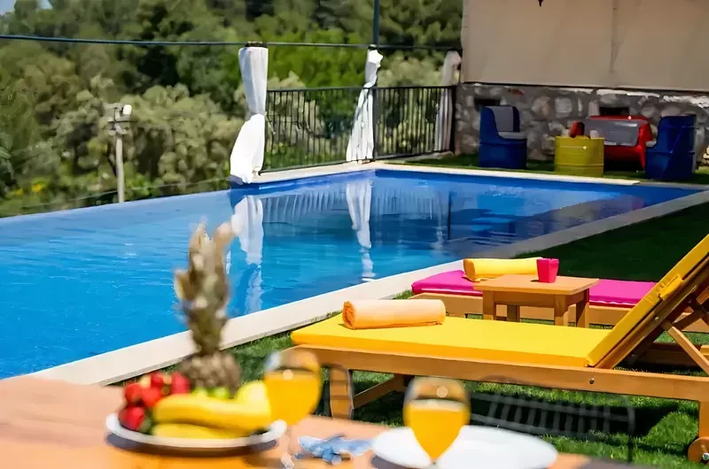 Honeymoon Villa - Stone House with Infinity Pool in Islamlar image 1 of 40