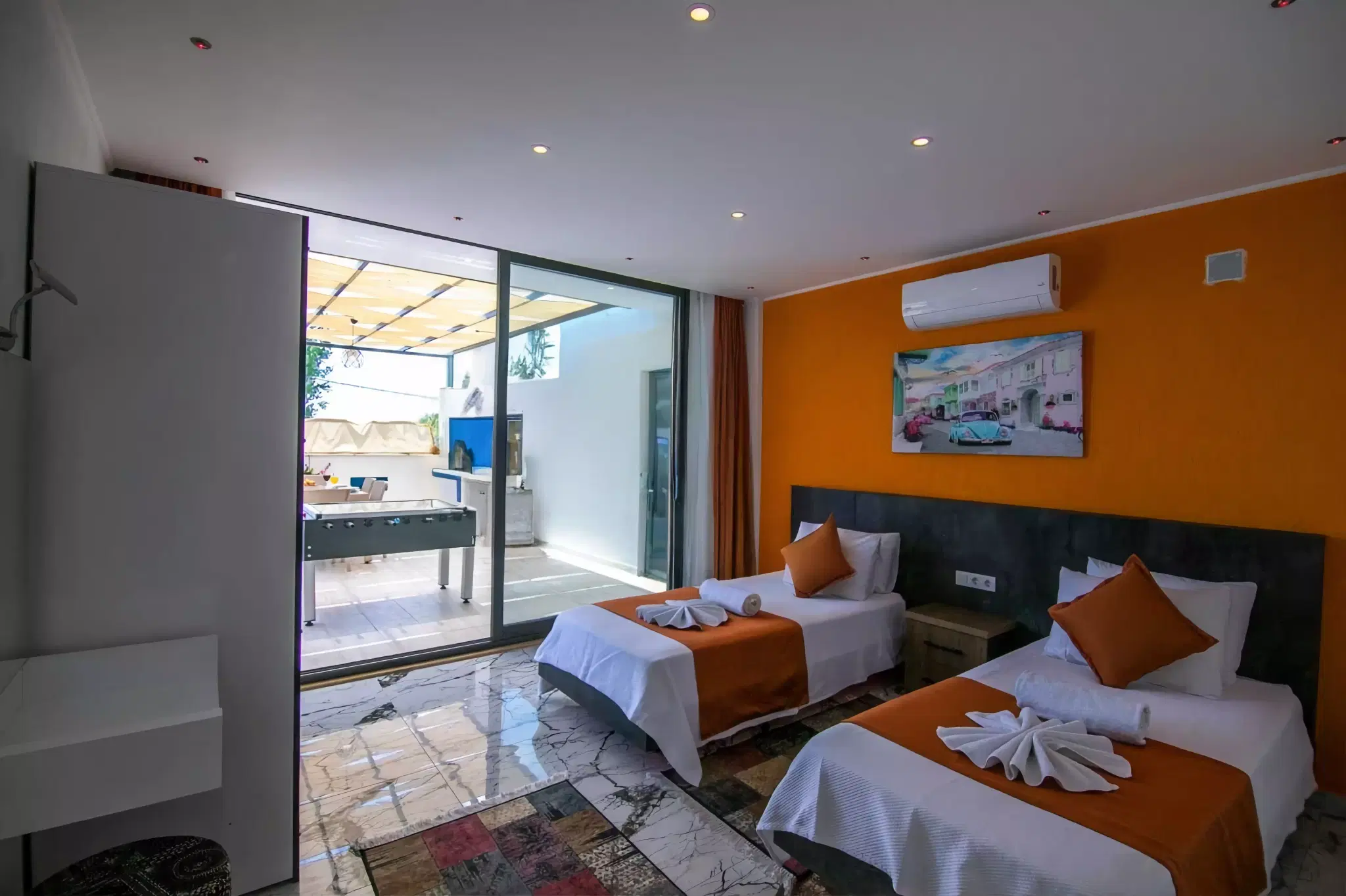 Honeymoon Villa with Jacuzzi - Fully Sheltered Pool & Foosball in Islamlar image 2 of 36