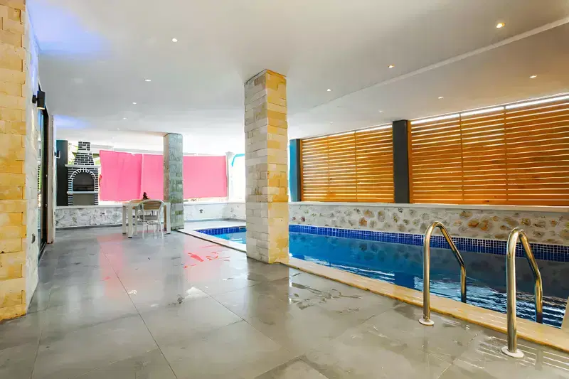 Honeymoon Villa - Sheltered Pool with Jacuzzi & Sauna in Kördere image 4 of 66