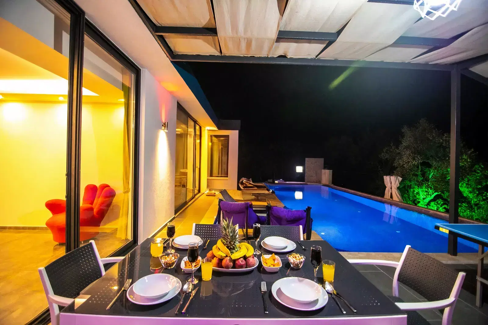 Honeymoon Villa with Jacuzzi - Fully Sheltered Pool & Nature View in Islamlar image 3 of 33