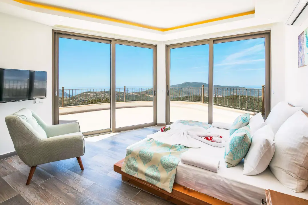 Beautiful villa view